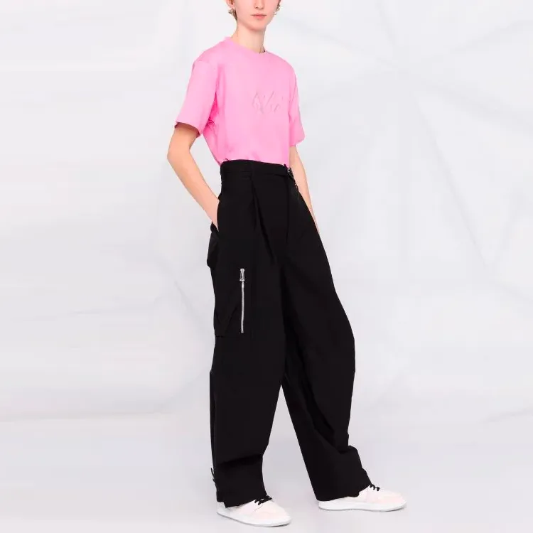 Balenciaga Logo T Shirt 'Pink'-3