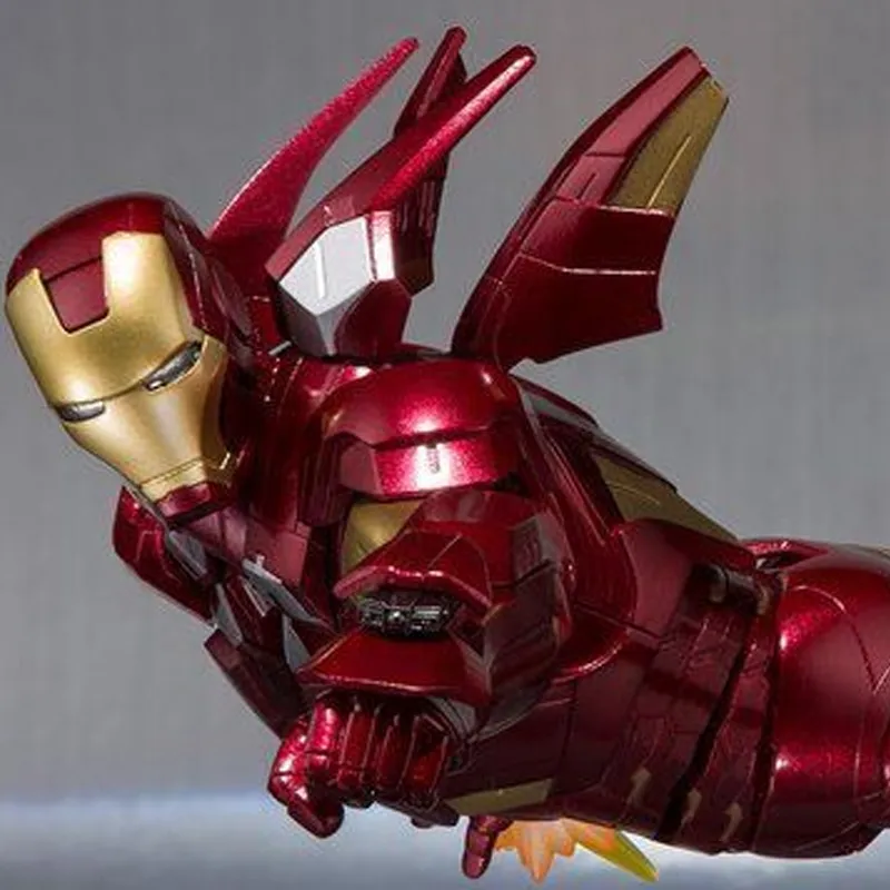 BANDAI Iron Man Shf The Avengers Mk7 Action Figures-6