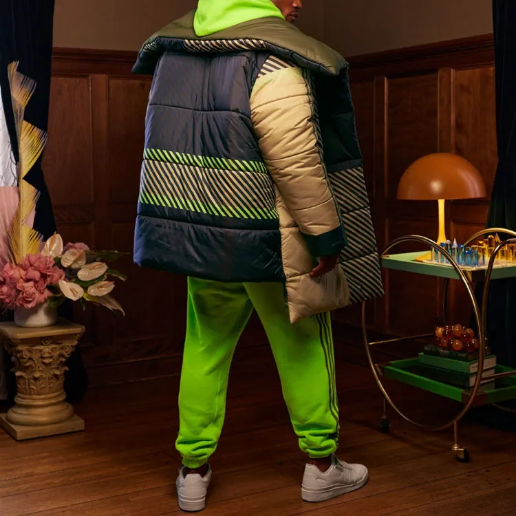 Adidas Ivy Park Halls Of Ivy Reversible Asymmetrical Puffer Jacket 2.0 All Gender-3