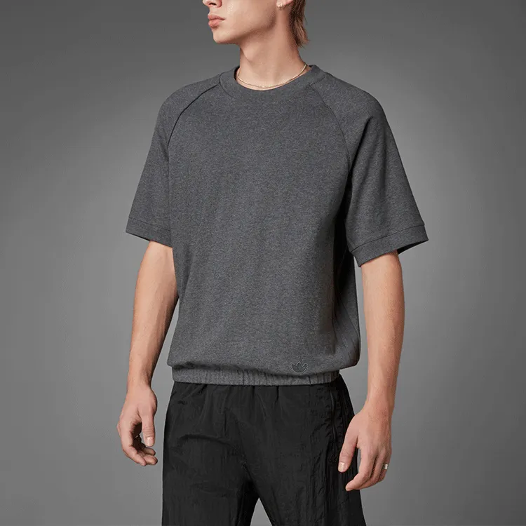Adidas T Shirts Men Dark Gray-5