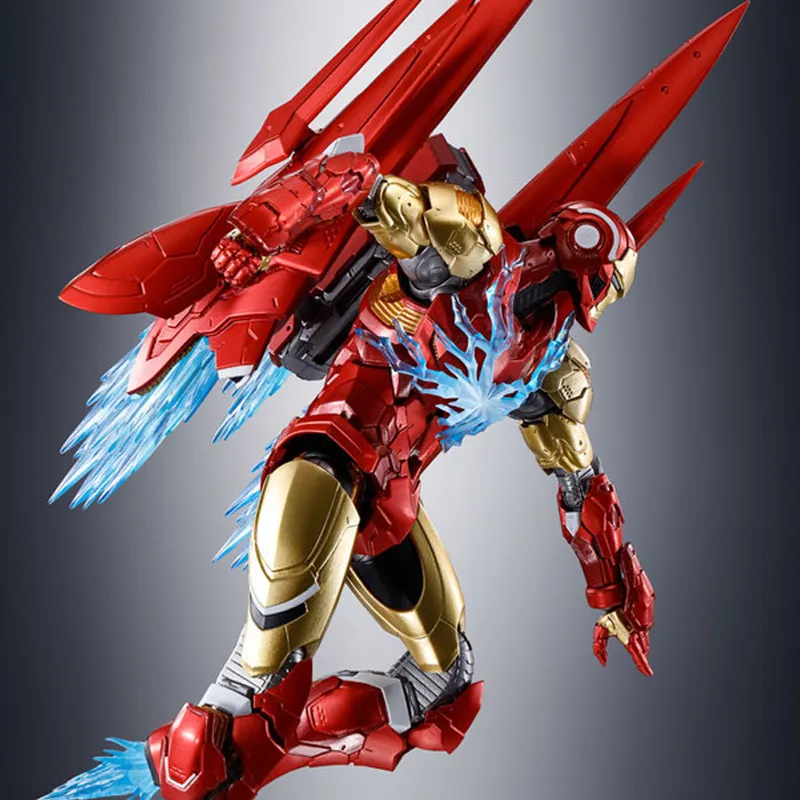 BANDAI Iron Man American Collection Shf Tech on Avengers Action Figures-6