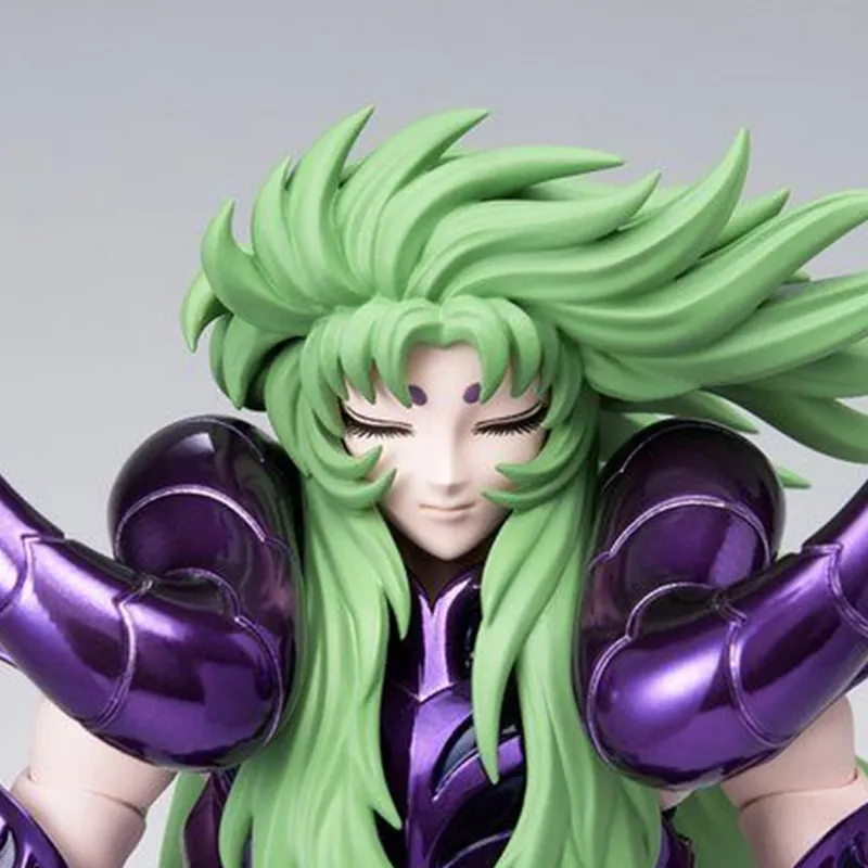 BANDAI Shion Saint Seiya Mythology Ex Hades Chapter White Zodiac Underworld Armor Action Figures-6