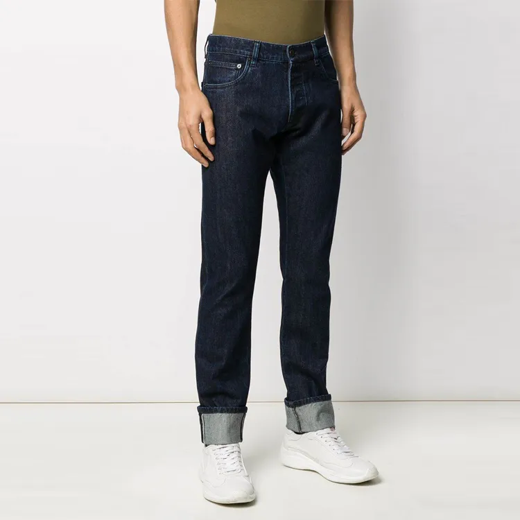 PRADA SS21 Jeans Men's Dark Blue-3