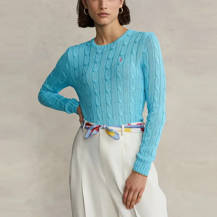 Polo Ralph Lauren SS22 Sweater Women's Blue-3