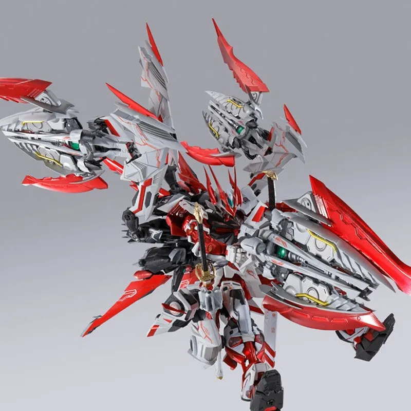 BANDAI METAL BUILD 1/100 Mobile Suit Gundam SEED ASTRAY R Gundam Astray Collection Super Red Dragon 18cm Hobby Model-6
