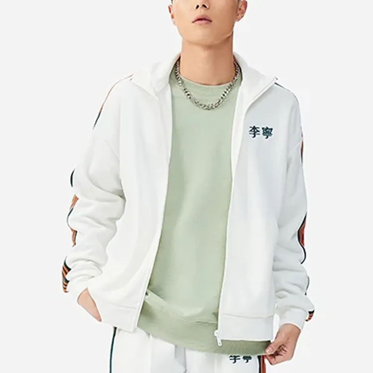LiNing Sports Fashion Collection Jacket Unisex White-3