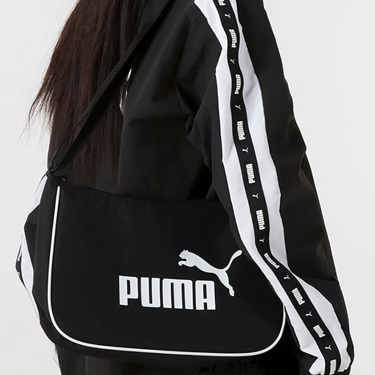 PUMA Polyester Portable Crossbody Bag, Shoulder Bag Regular Unisex Black-3
