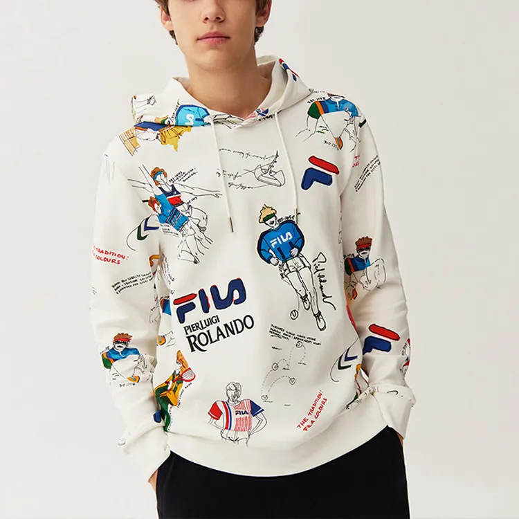 FILA Sweatshirts Men White-4