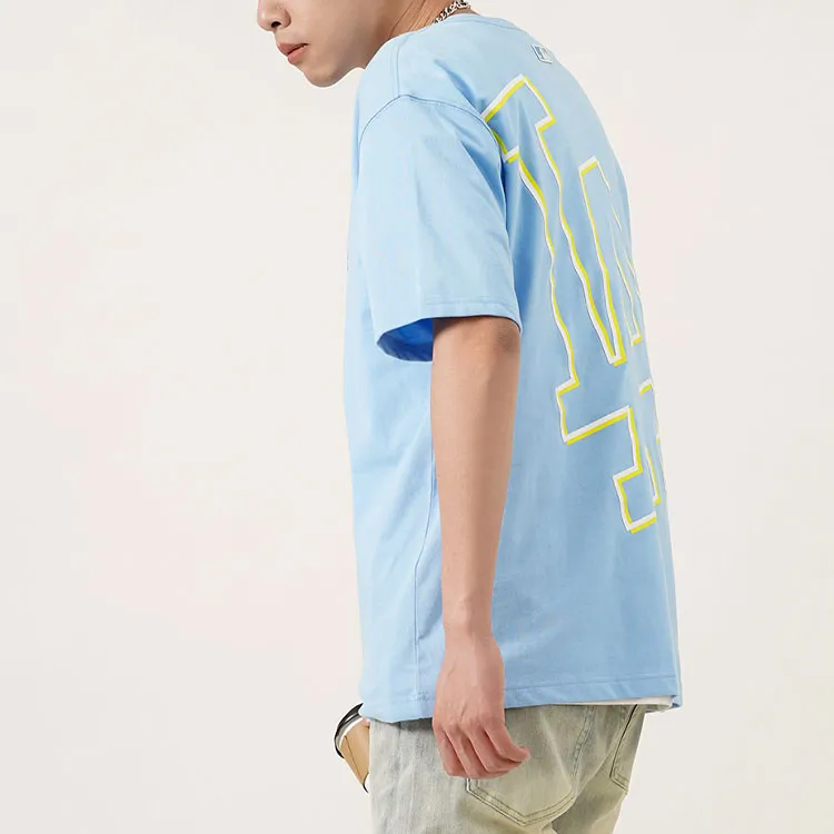 MLB Los Angeles Dodgers T Shirts Unisex Light Blue-8