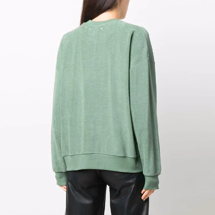 Golden Goose Sweatshirt Women's Green-3