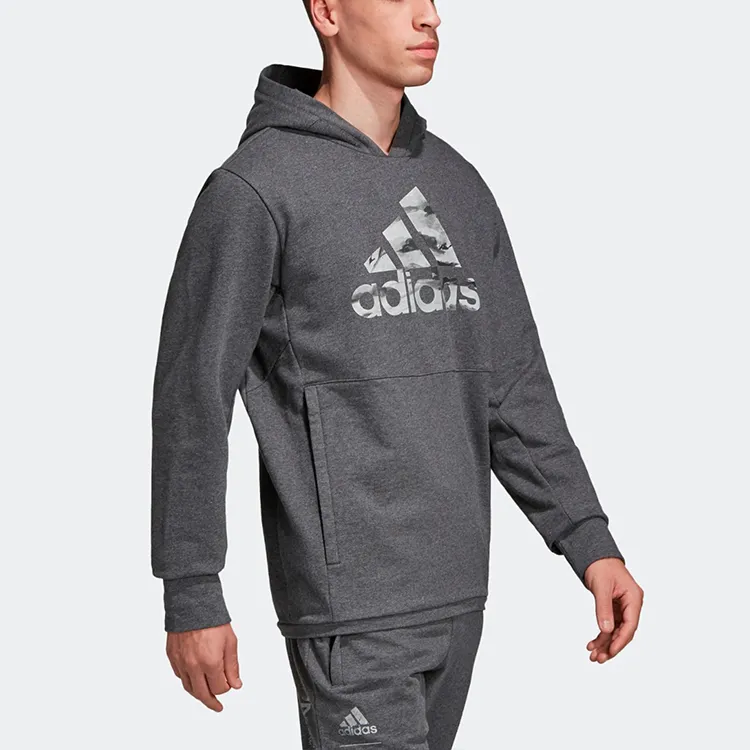 Undefeated X Adidas Sweatshirts Men Dark Heather Gray-4