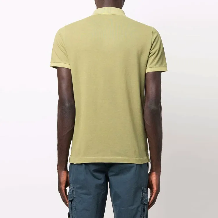 STONE ISLAND Polo Shirts Men Green-3