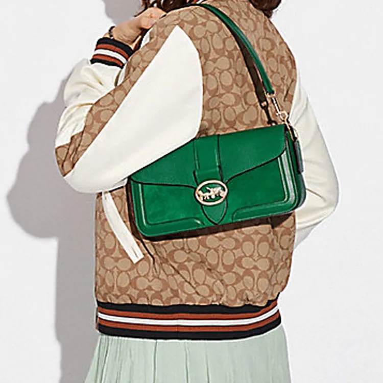 COACH Georgie Shoulder Bags-3