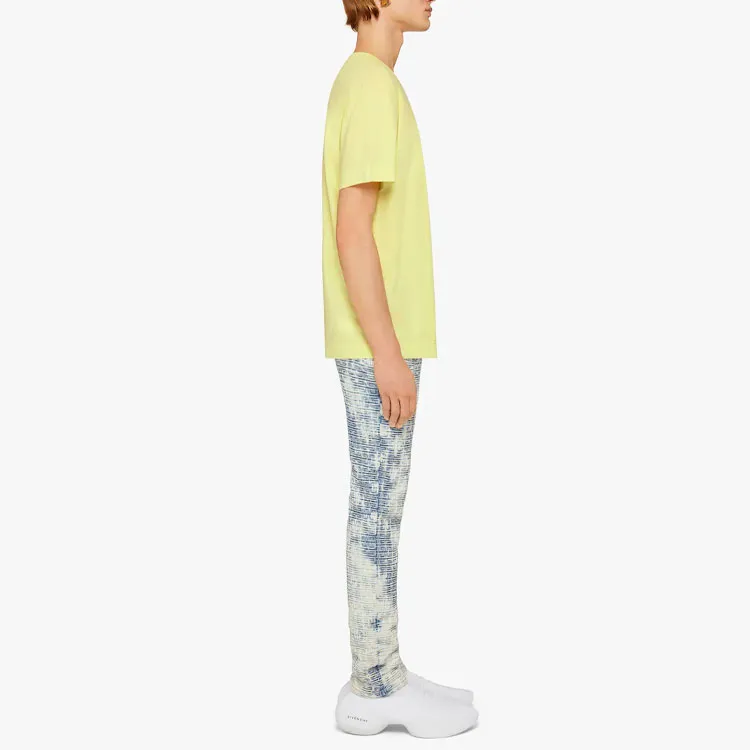 Givenchy T Shirts Men Yellow-5