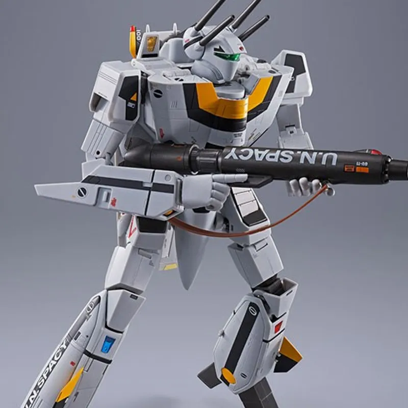 BANDAI DX Macross First Limited Edition VF 1S Valkyrie Roy Fokker Assembled Models 30cm Special Edition-6