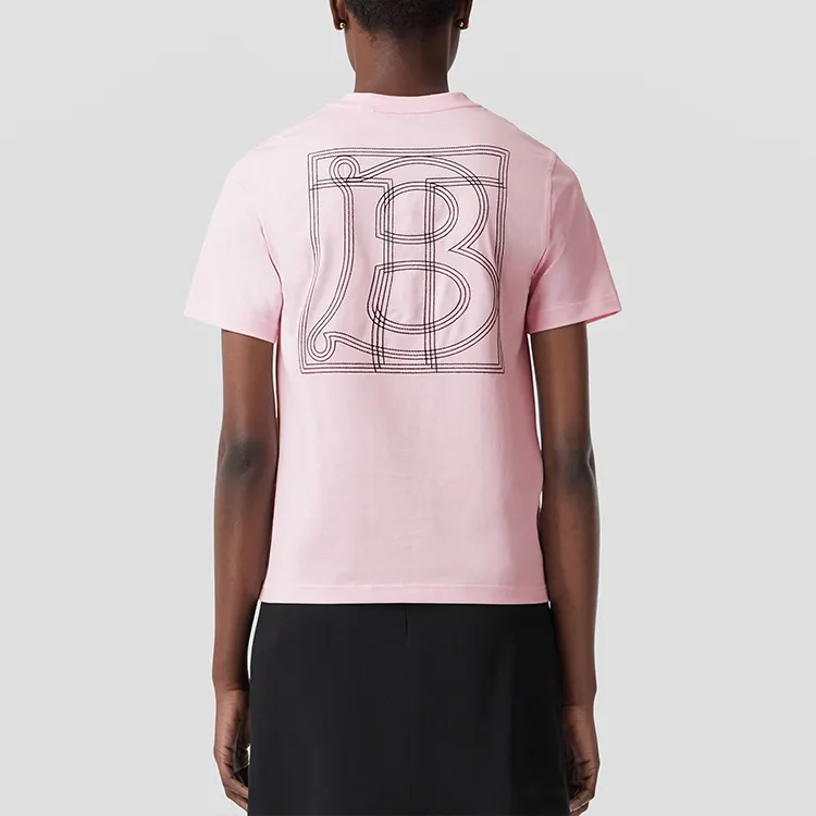 Burberry SS22 T-Shirt Women's Light Pink-2