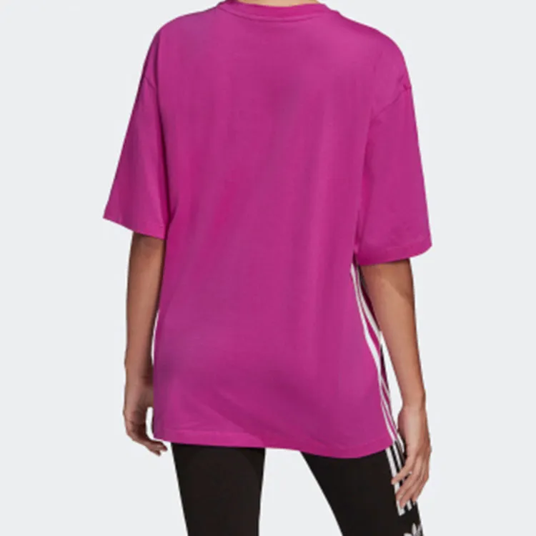 Adidas Originals T Shirt Women's Vivid Purple-4