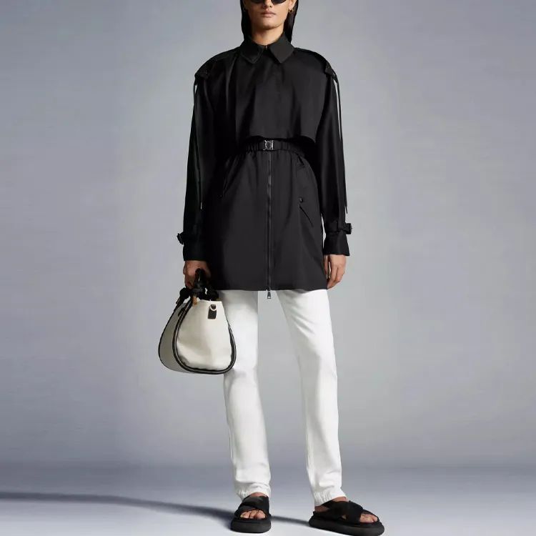 Moncler Pamanzi Belted Trench Coat-1