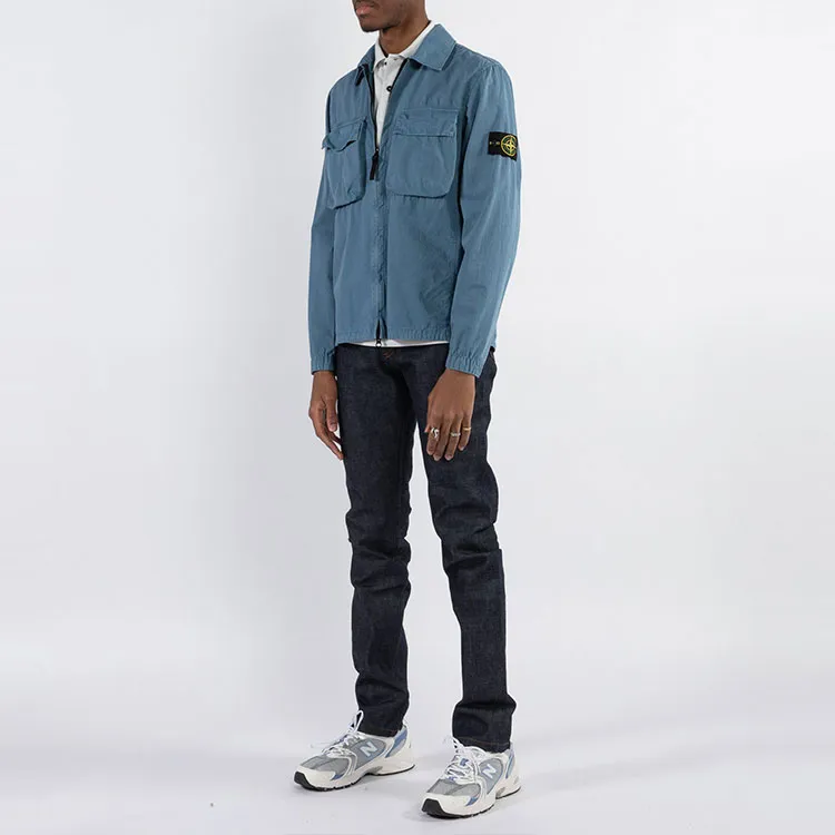 STONE ISLAND Jackets Coats Men's Candy Gray-5