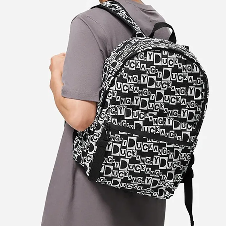 LiNing Disney, Collaboration Fabric Backpack Regular Unisex Black White-5