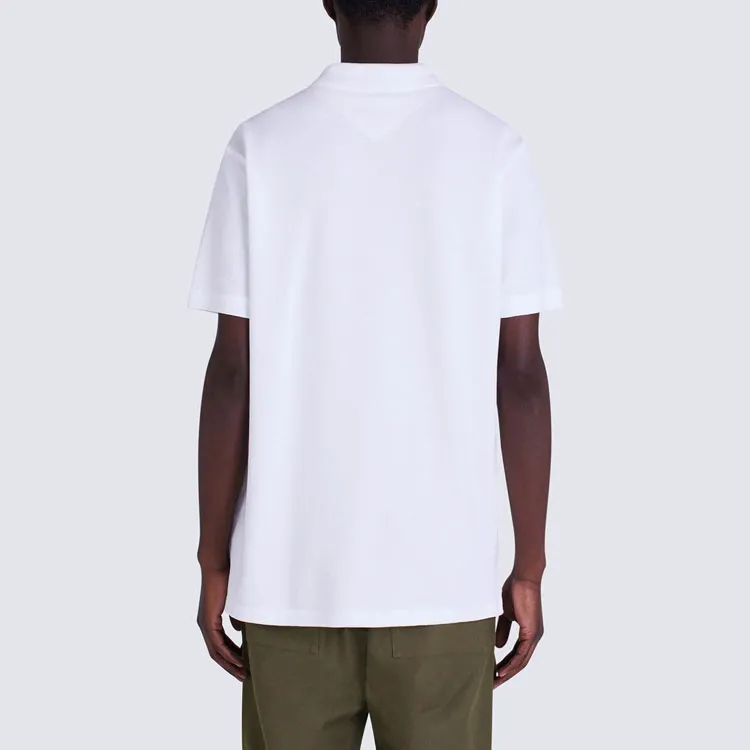 KENZO Logo Embroidered Short Sleeved Polo Shirt-5