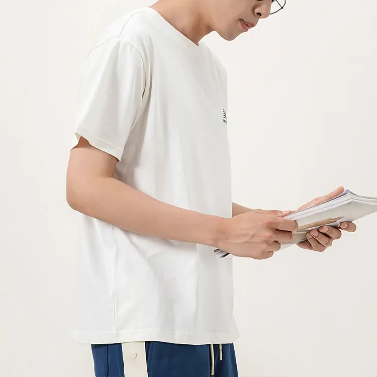 New Balance T Shirt Men's Beige-5
