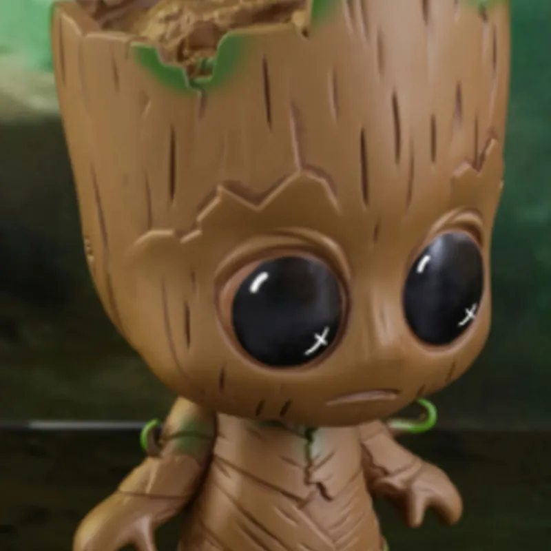 Hot Toys Groot Cosb360 Guardians Of The Galaxy 2 Baby Set Chibi Figures 10cm-6