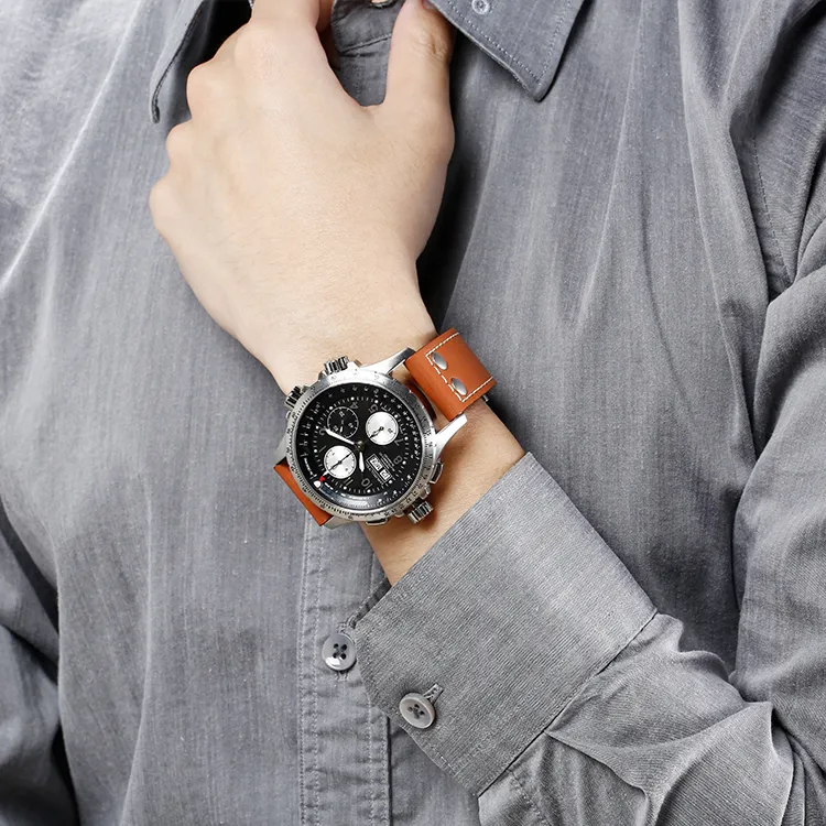 Hamilton Khaki Aviation X Wind Auto Chrono H77616533-11