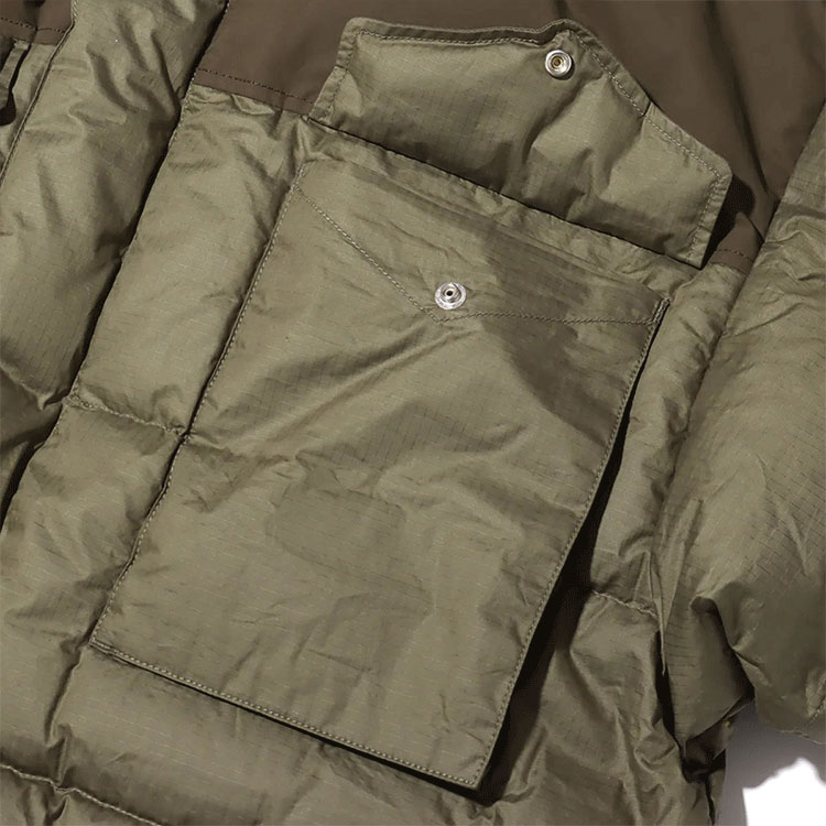 THE NORTH FACE PURPLE LABEL Down Jackets Men Khaki Green