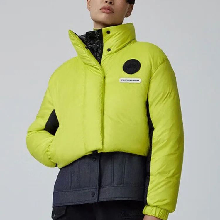 Feng Chen Wang X Canada Goose Feng Chen Wang X Xu Zhen Collaboration Series Down Jackets Women's Green-3