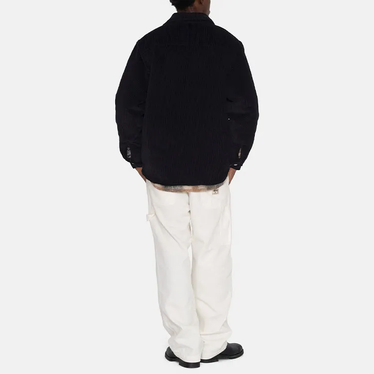 Stussy Cord Quilted Overshirt-8