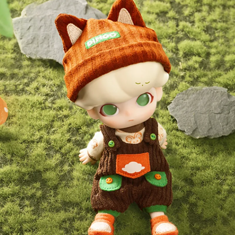 POP MART DIMOO Forest Little Fox Ball Jointed Dolls 14cm-5