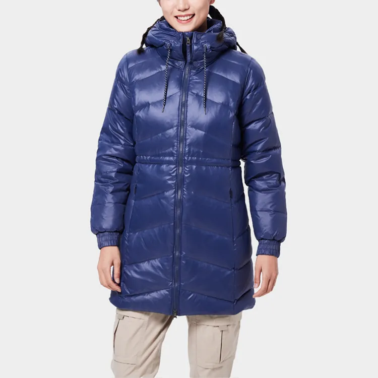 Columbia Down Jacket Women's Blue-2