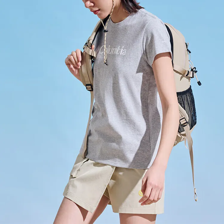 Columbia City Outdoor Collection T Shirt Women's Gray-3