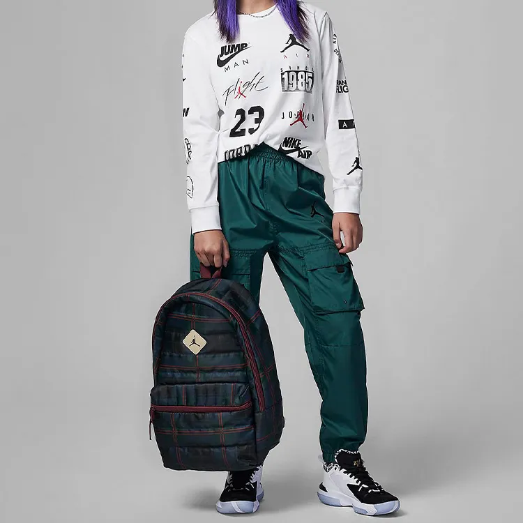 Jordan Polyester Backpack Regular Unisex Obsidian-5