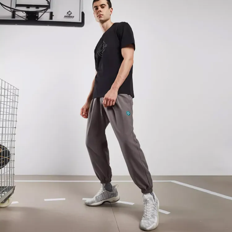 RIGORER Loose Fit Casual Versatile Knitted Sweatpants Men's-12