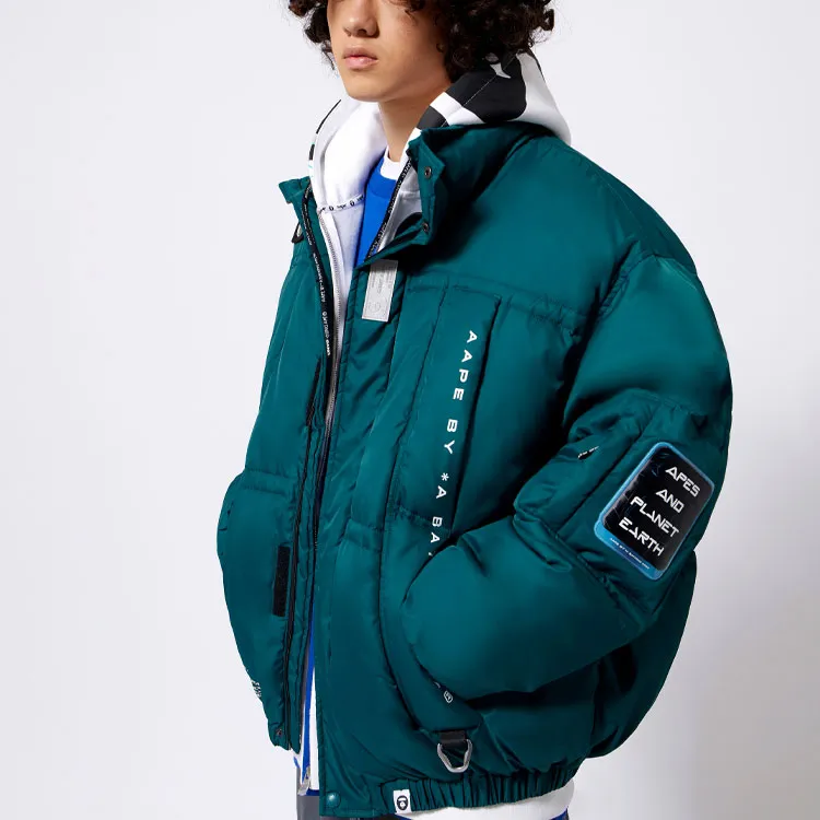 Aape Logo-print Padded Jacket-6