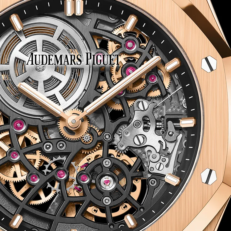 AUDEMARS PIGUET ROYAL OAK Collection Automatic Mechanical Movement Men's Watches Watch 39mm Cut Out Dial-2