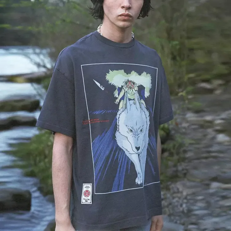 Levis X Princess Mononoke San's Mask T shirt-3