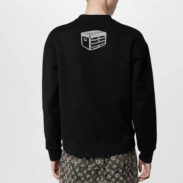 LOUIS VUITTON FW23 Sweatshirt Men's Black-2