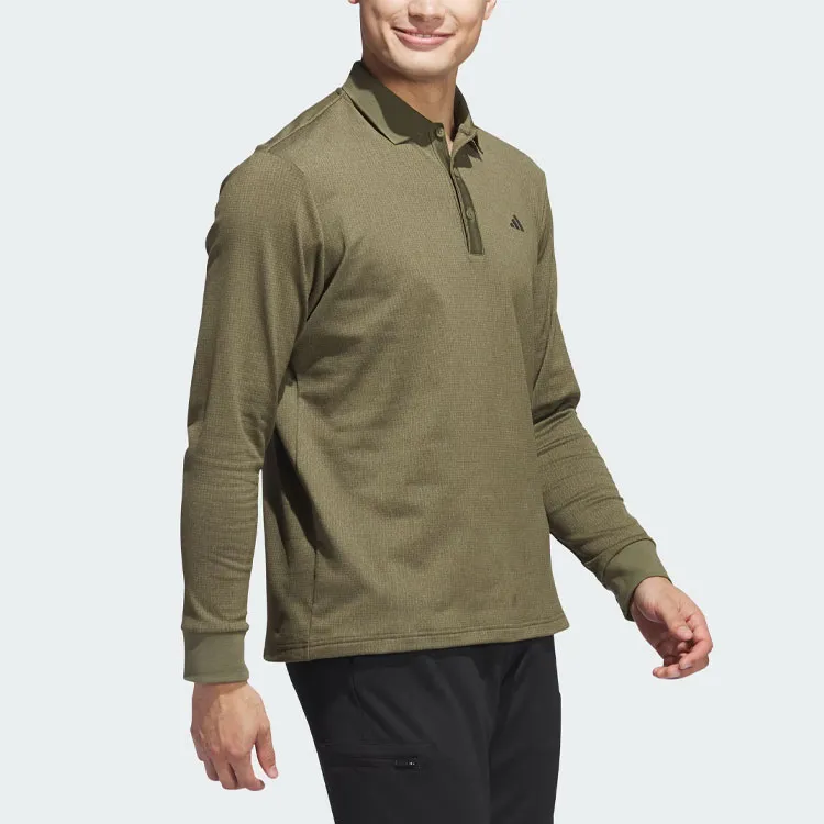 Adidas Essential Polo Shirts Men Strata Olive Green-3