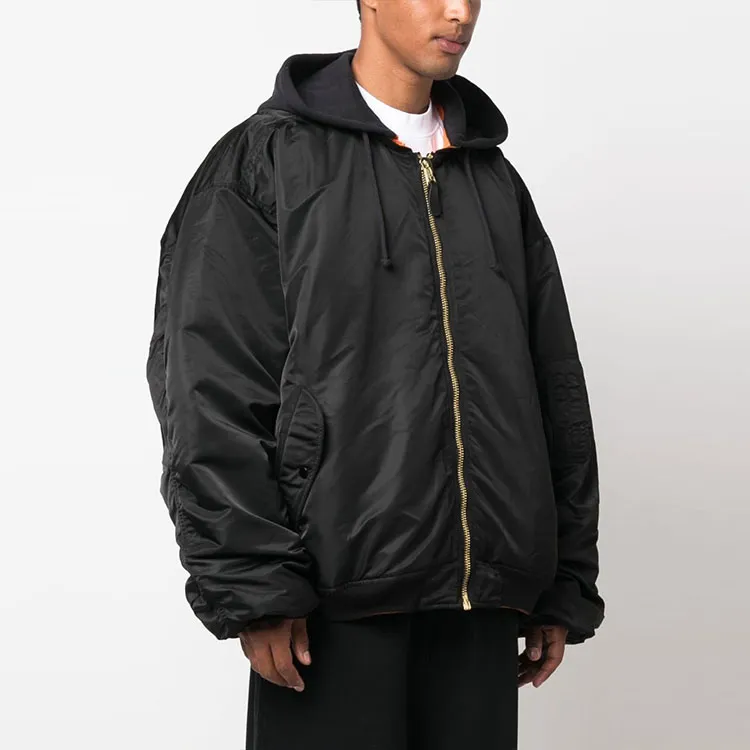 Vetements Hooded Bomber Jacket-4