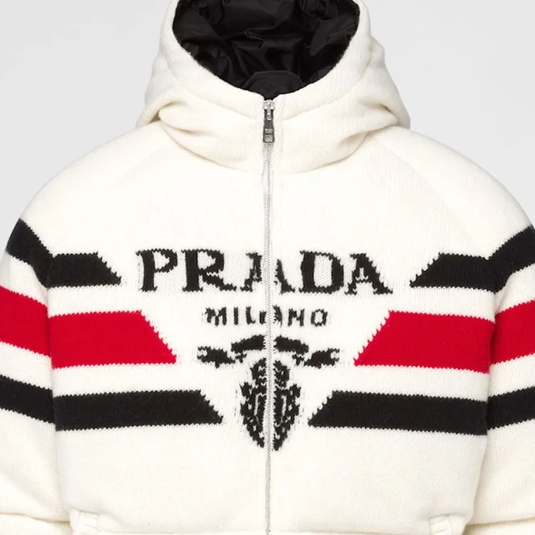 PRADA Down Jackets Men White-6