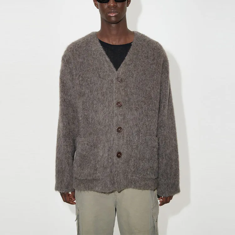 OUR LEGACY V neck Button up Cardigan-5