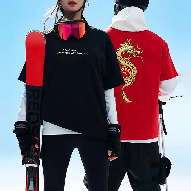 ANTA T Shirts Unisex Red-3