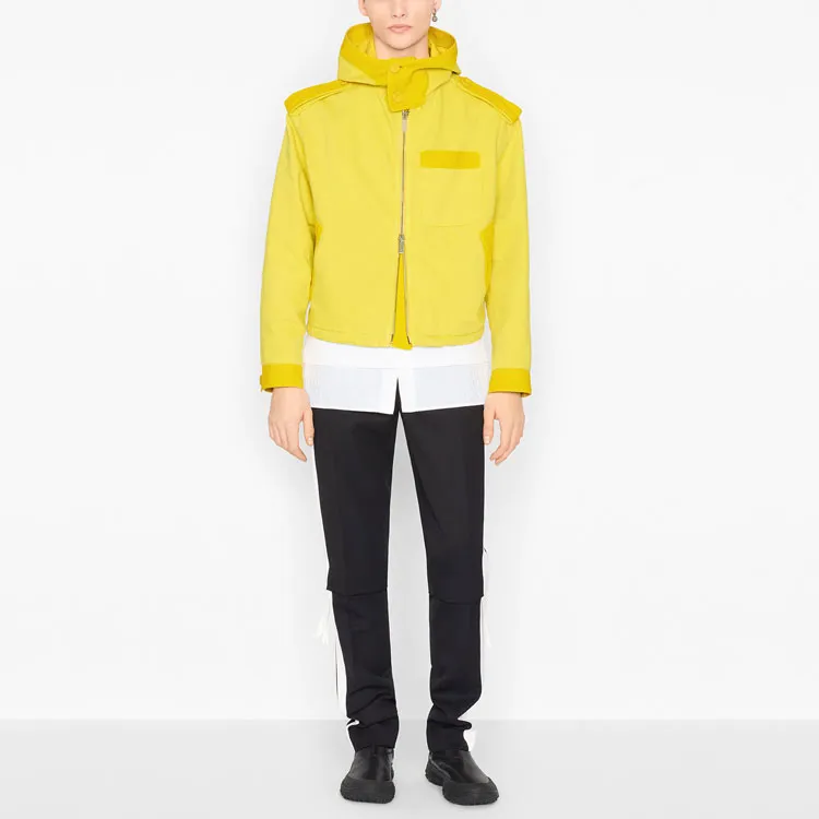 DIOR Quarterly New Products Jackets Men Yellow-3