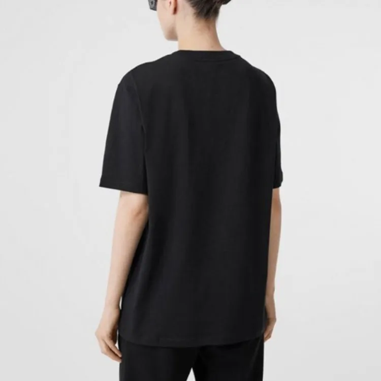 Burberry T Shirts Women's Black-3