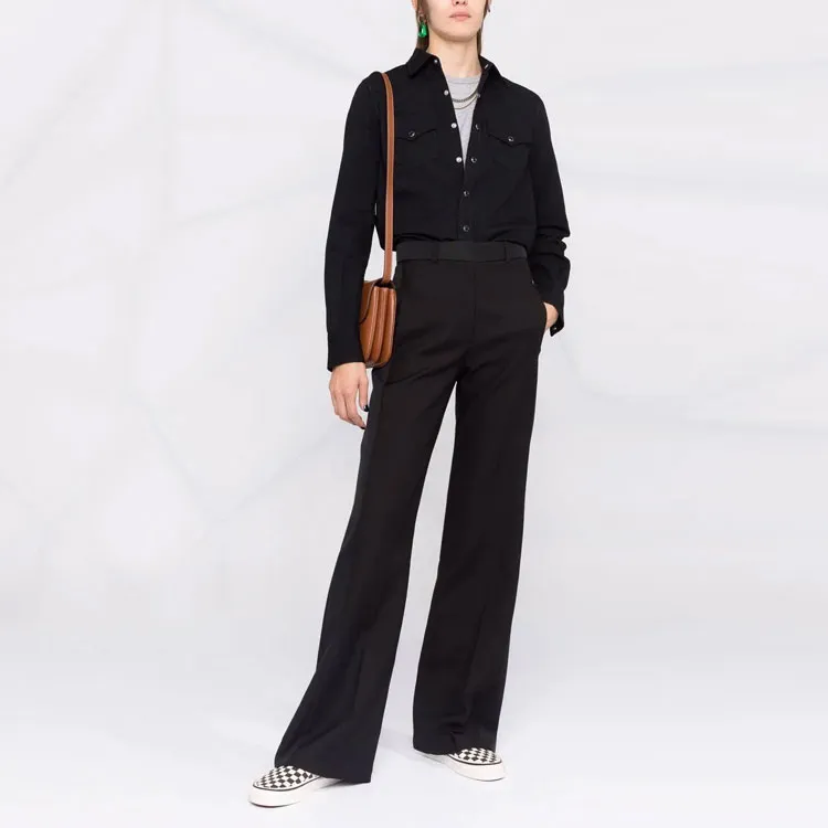 SAINT LAURENT Shirts Women's Black-1