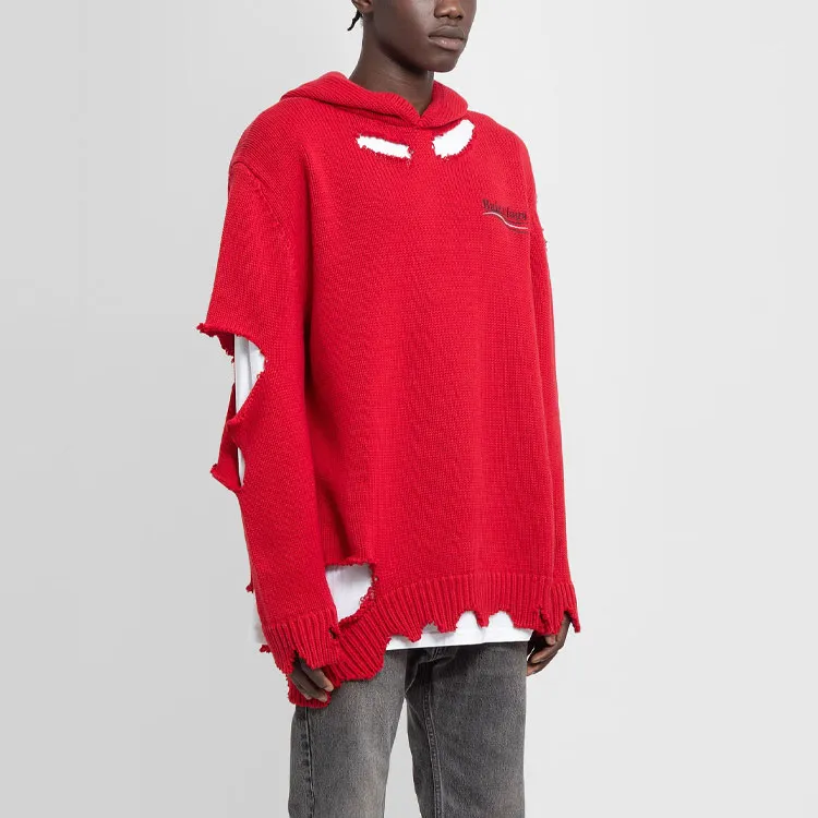 Balenciaga Sweaters Women's Red-4