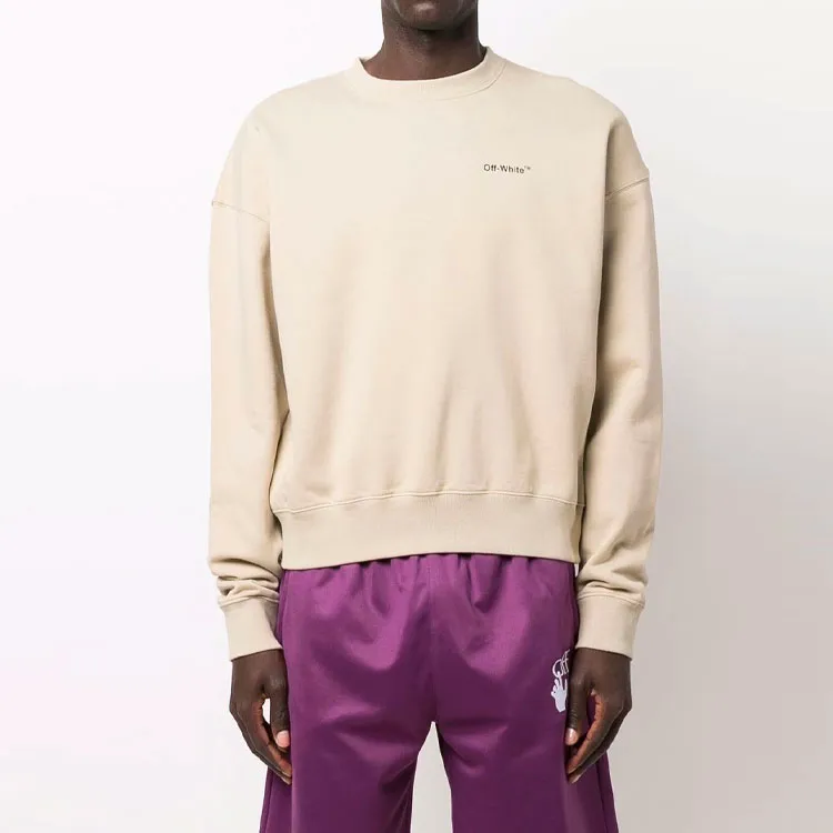 OFF WHITE Caravag Arrow Over Crewneck Sweatshirt-1